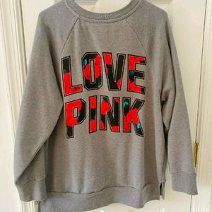 VS pink sweatshirt